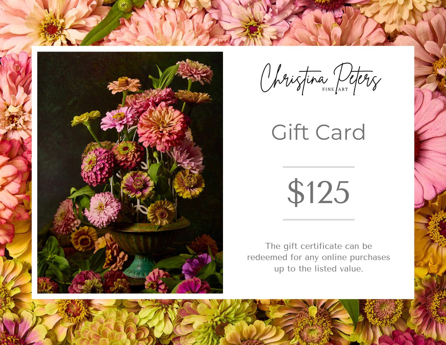 Christina Peters Fine Art Gift Card