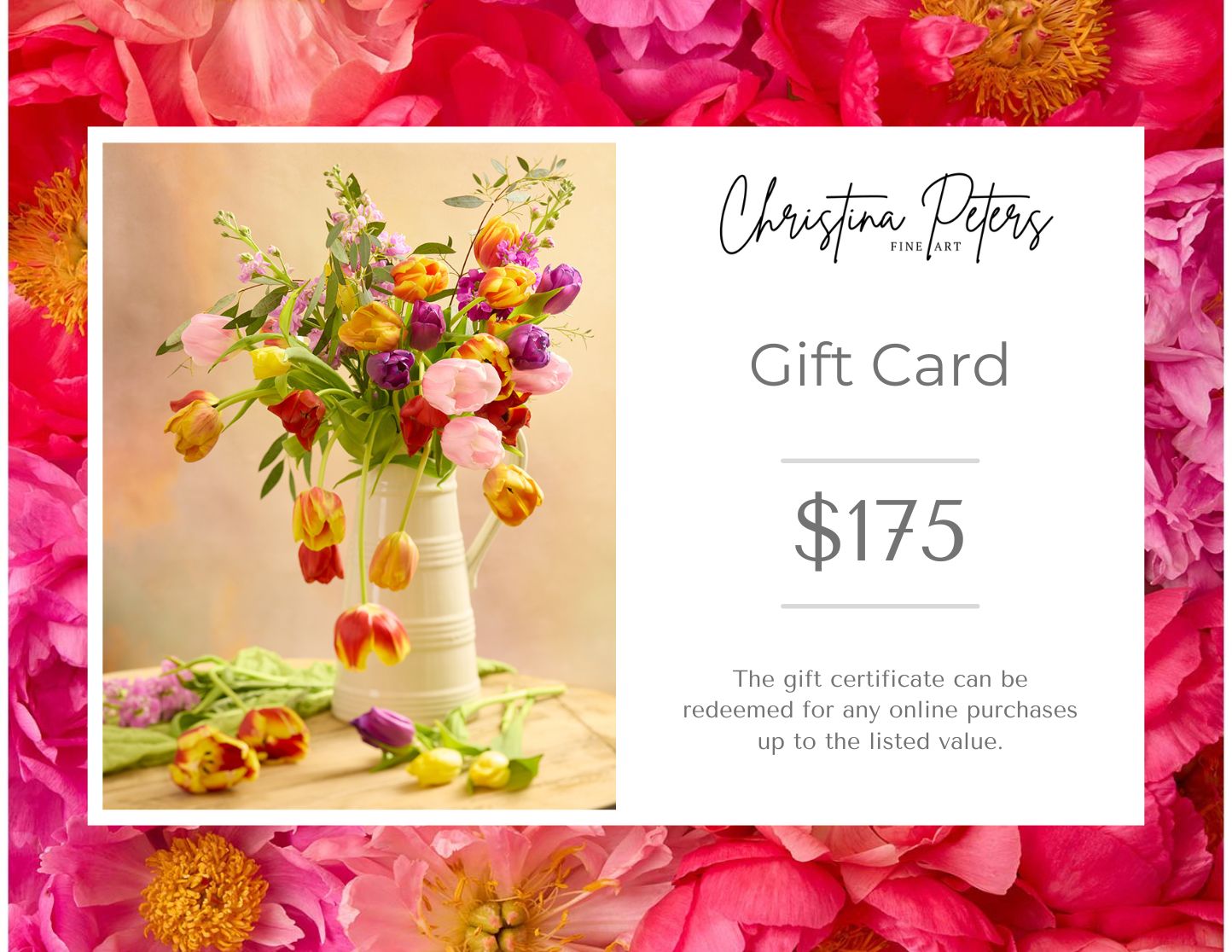 Christina Peters Fine Art Gift Card