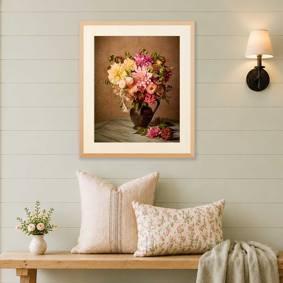 Dahlia Obsession Wall Art Print