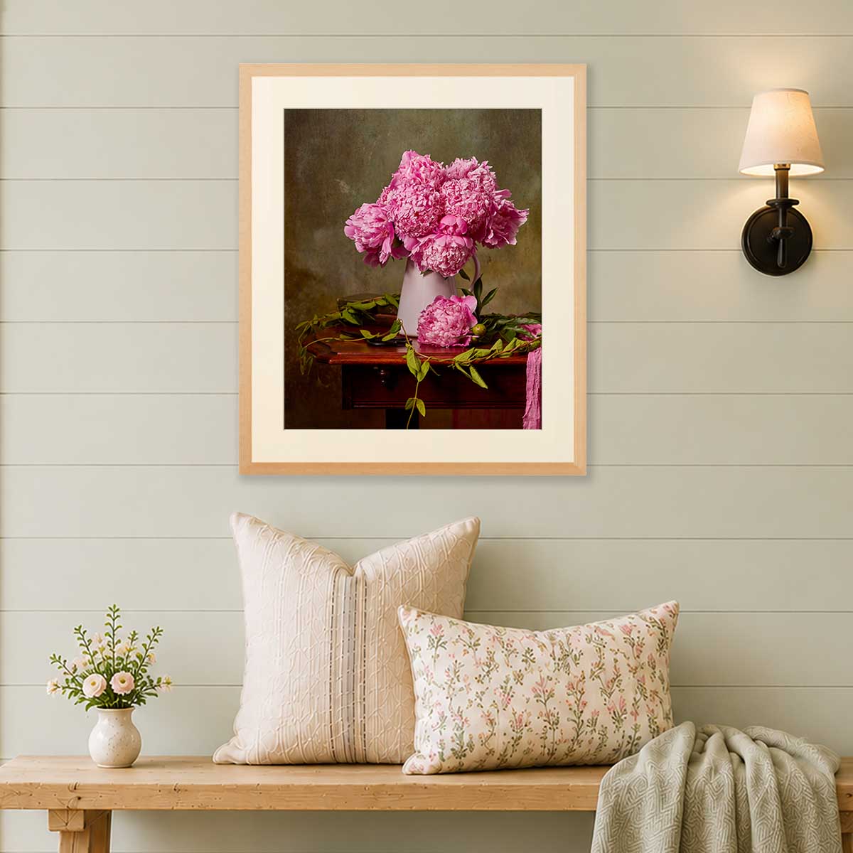 The Peony Sisters Wall Art Print