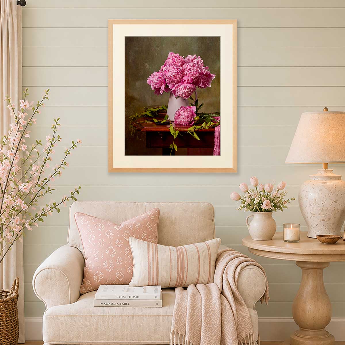 The Peony Sisters Wall Art Print