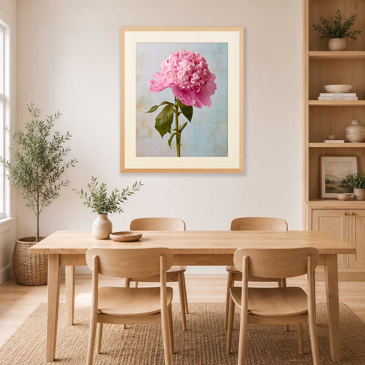 Miss Stoic Peony Wall Art Print