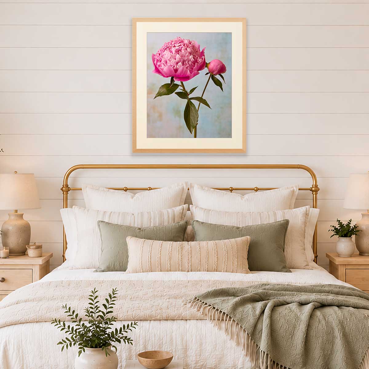Miss Sissy Peony Wall Art Print
