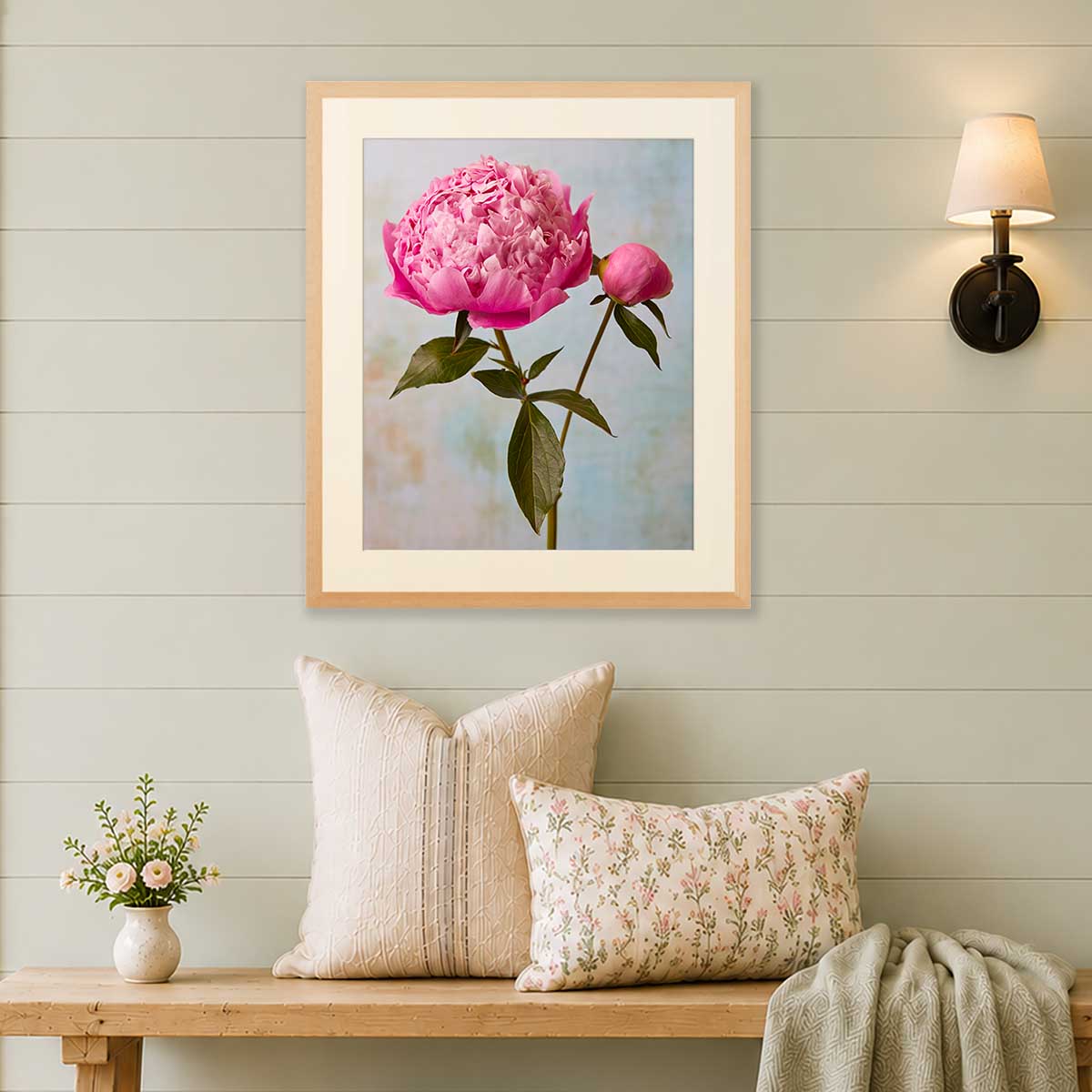 Miss Sissy Peony Wall Art Print