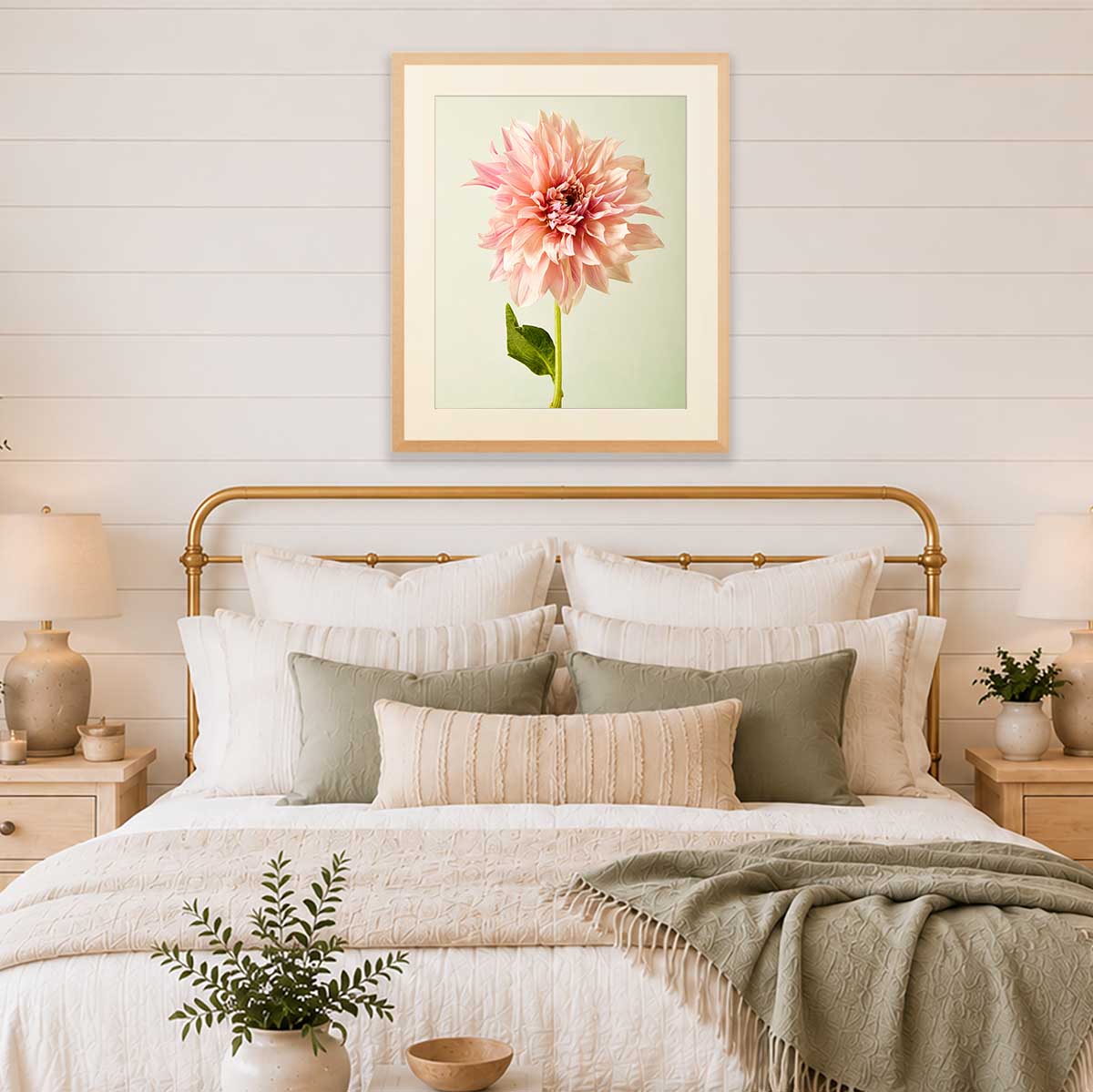 Elegance In Pink | Dahlia Wall Art Print