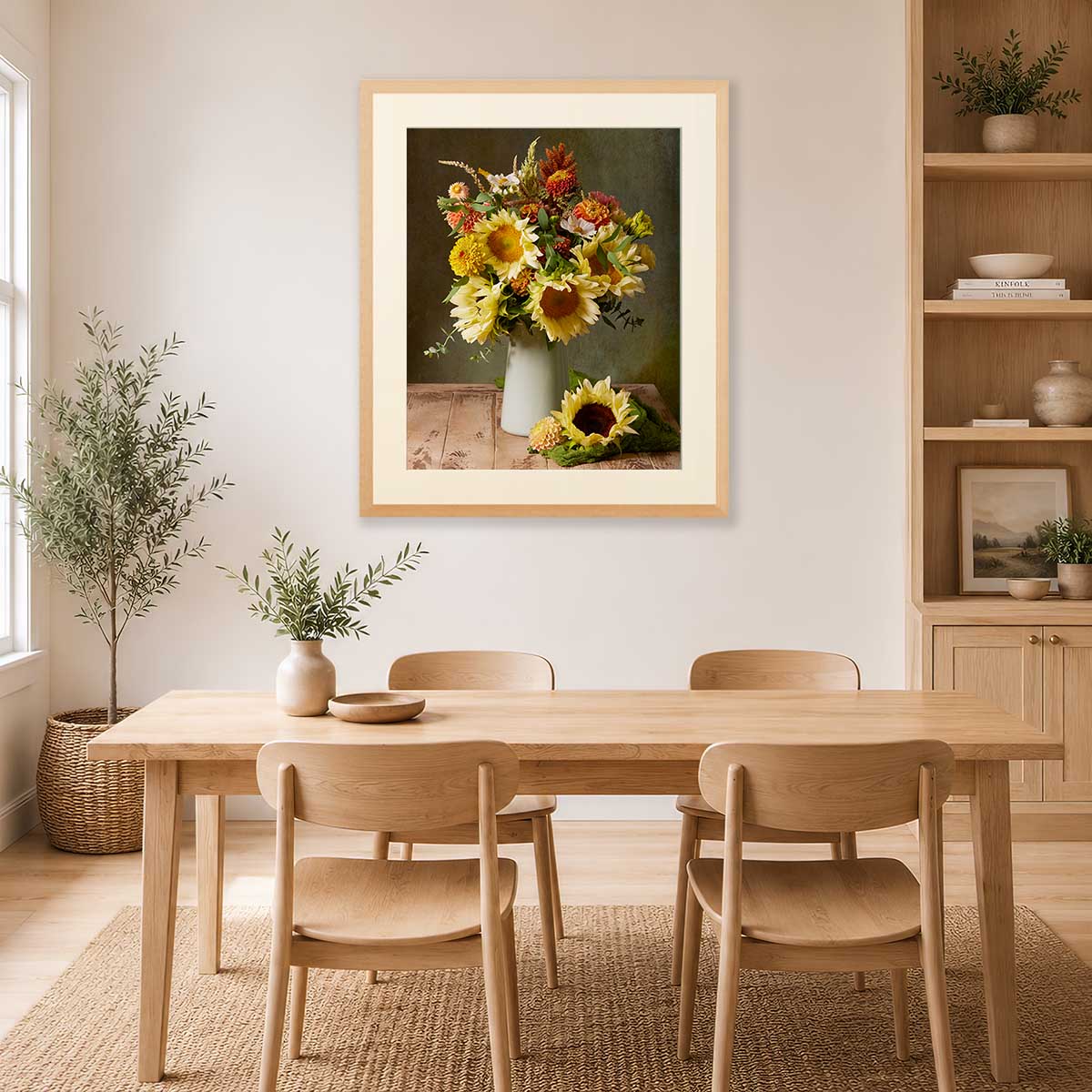 Sunny Bouquet | Sunflower Wall Art Print