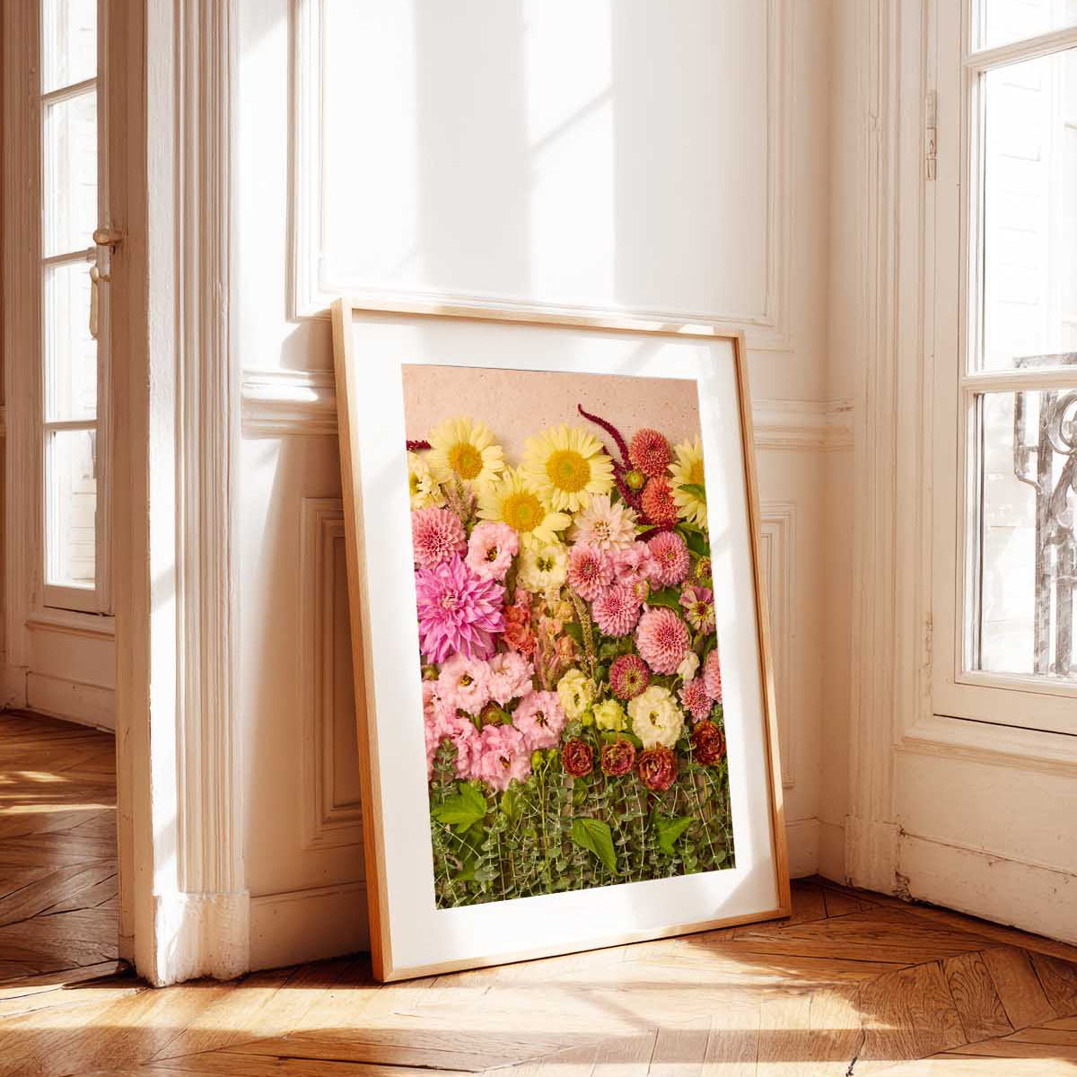 Summer Garden | Floral Wall Art Print