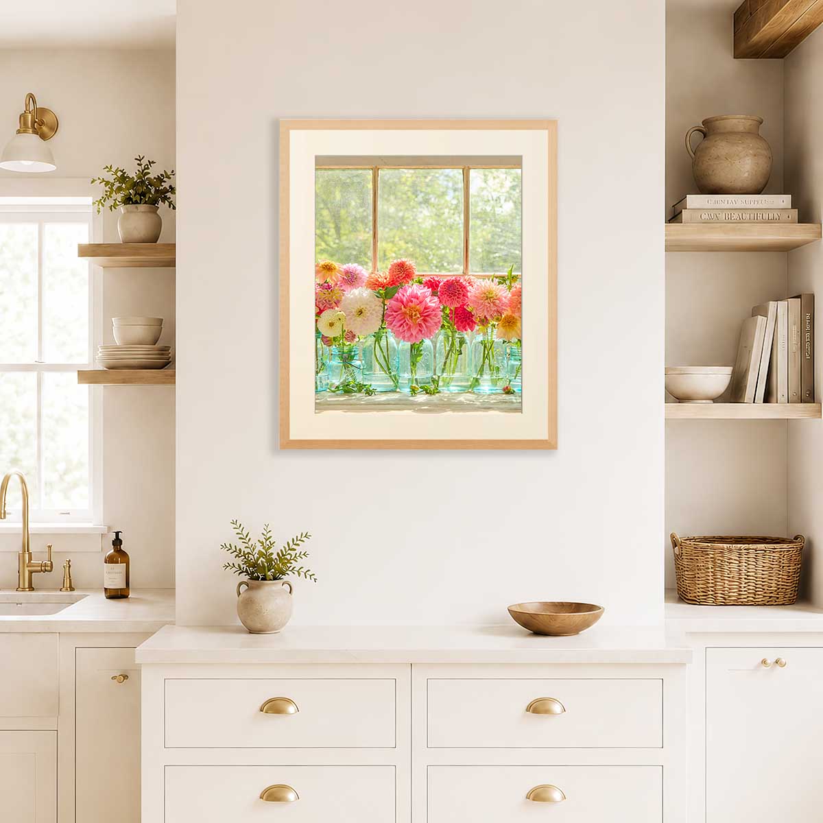 Last Days Of Summer Vertical | Dahlia Fine Art Print