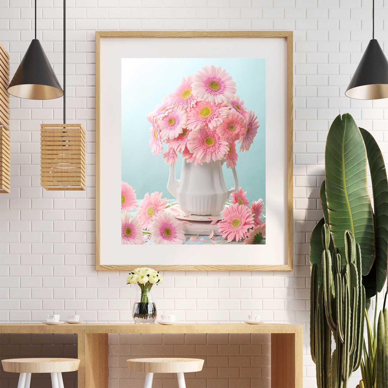 Pink Sunshine | Gerbera Daisy Art Print