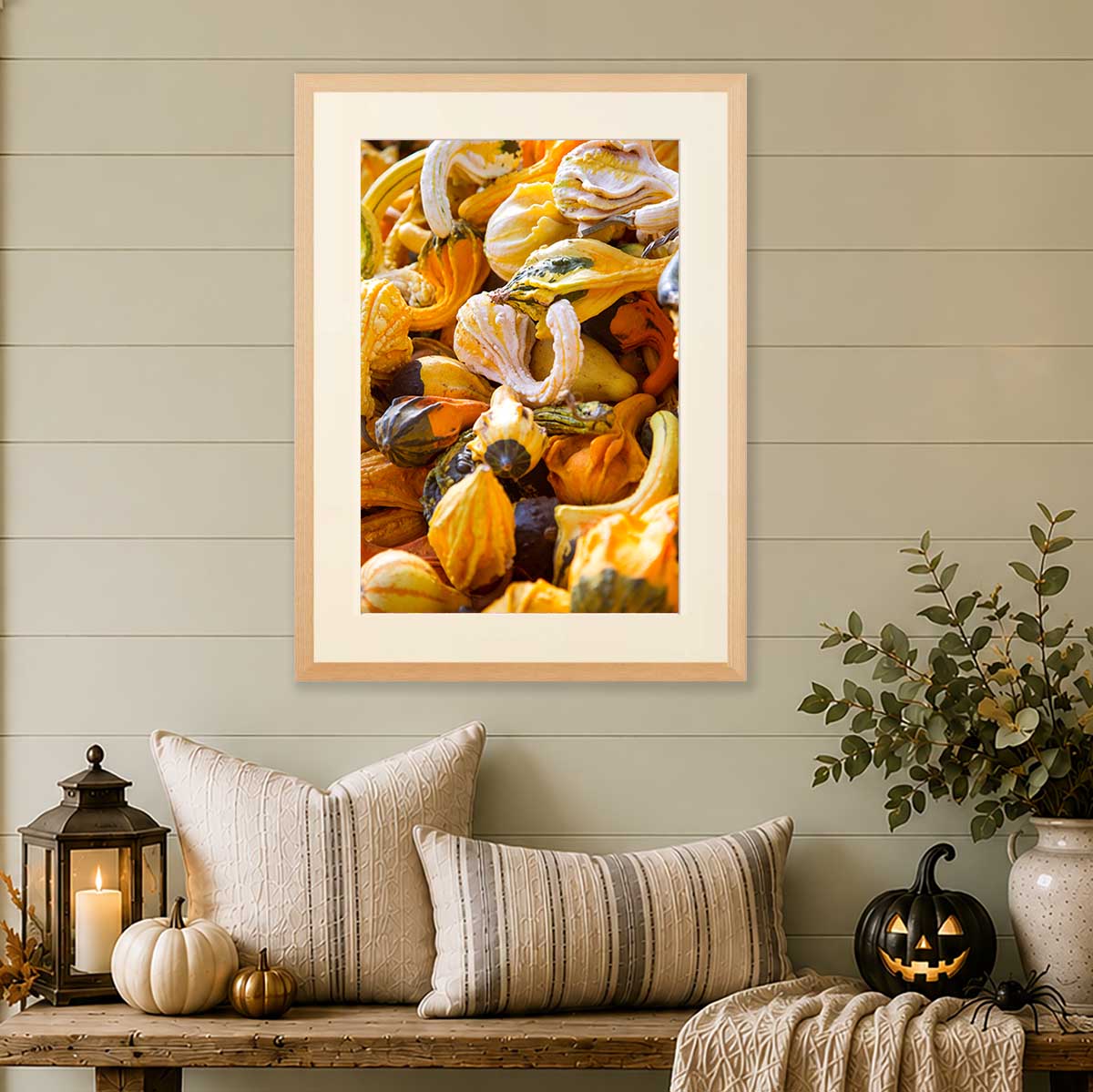Autumn Abundance Fall Wall Art Print