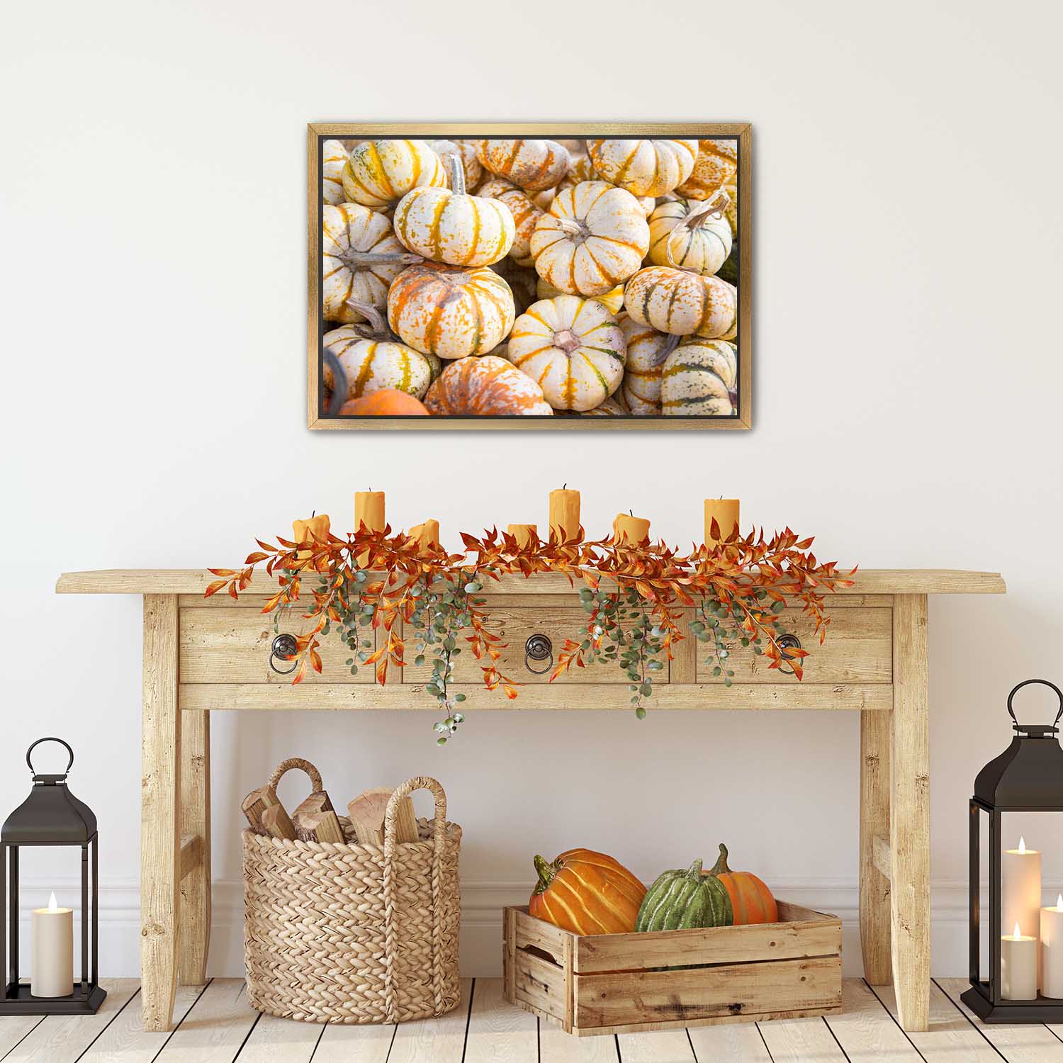 Mini Tiger Pumpkin Harvest