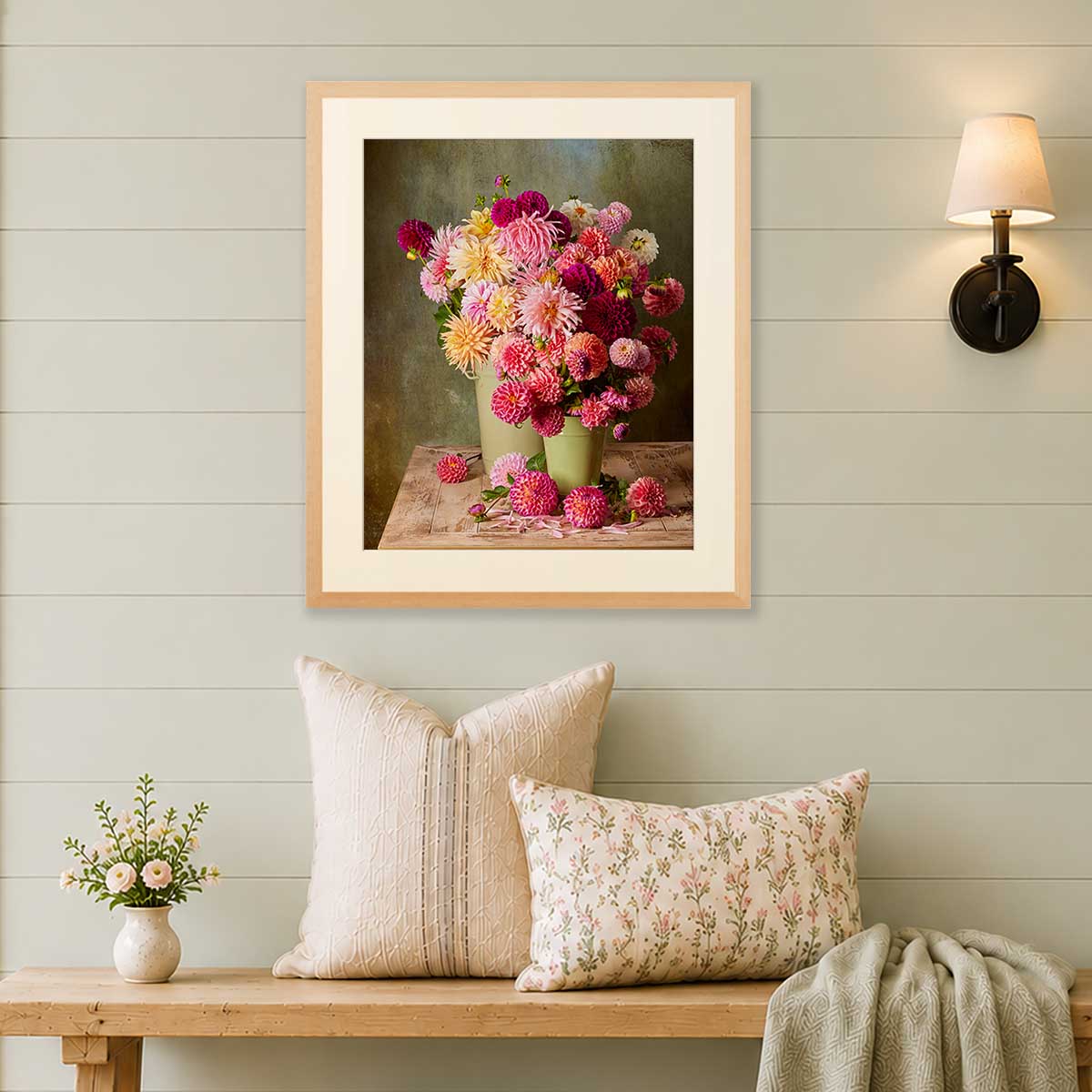 The Dahlia Harvest | Wall Art Print