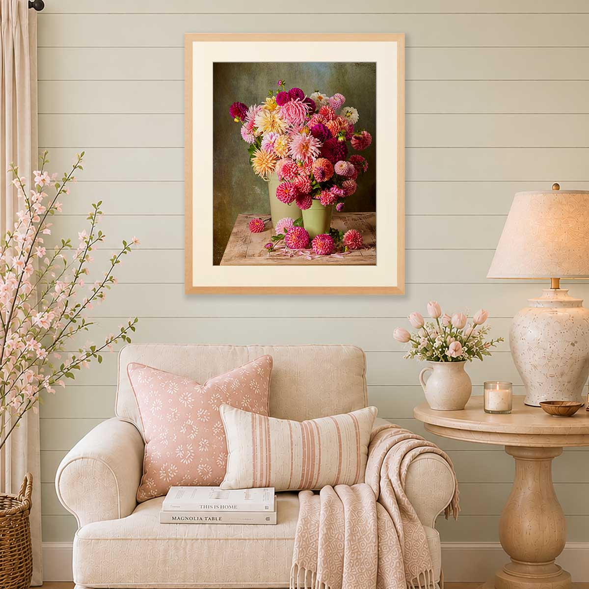 The Dahlia Harvest | Wall Art Print