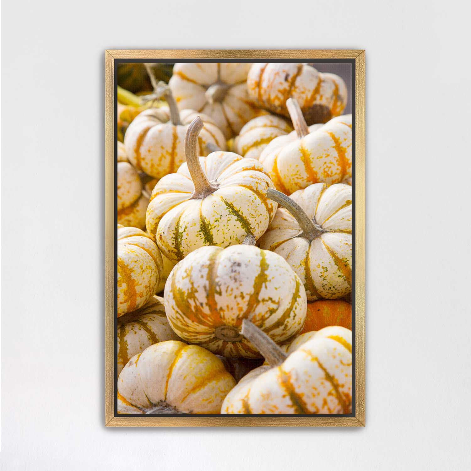 Mini Tiger Pumpkin Vertical