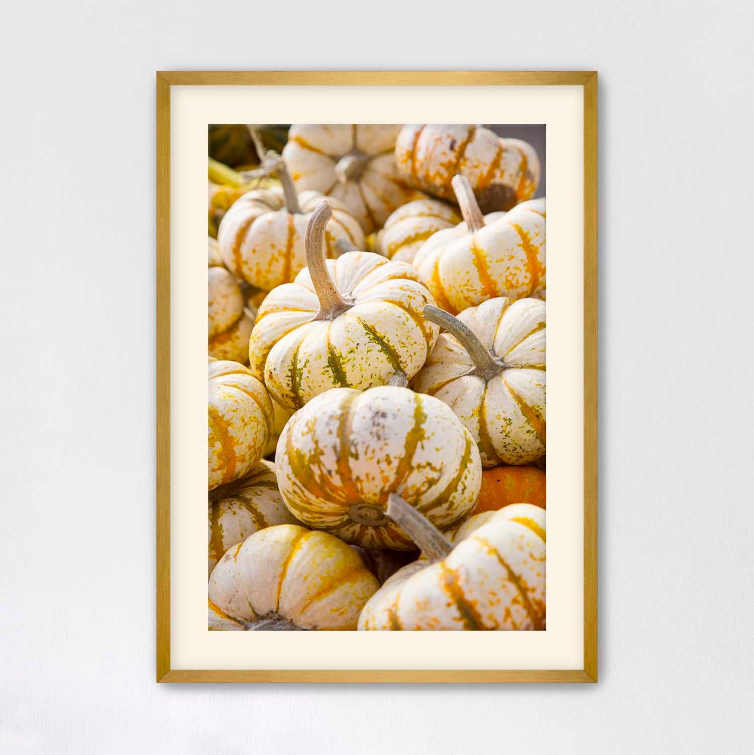 Mini Tiger Pumpkin Vertical