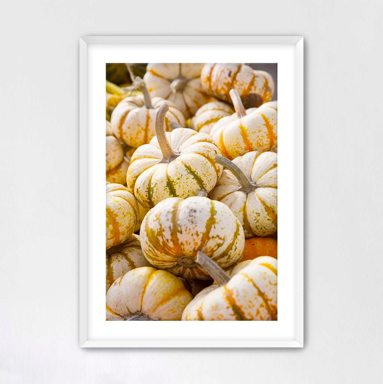 Mini Tiger Pumpkin Vertical