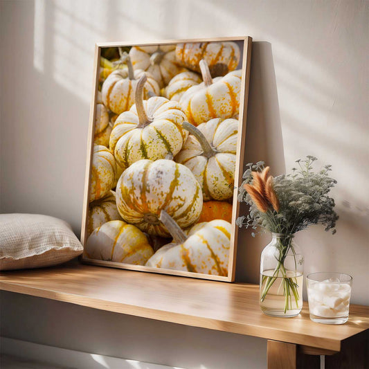 Mini Tiger Pumpkin Vertical