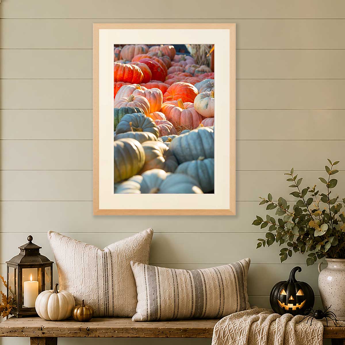 Pumpkin Parade Wall Art Print