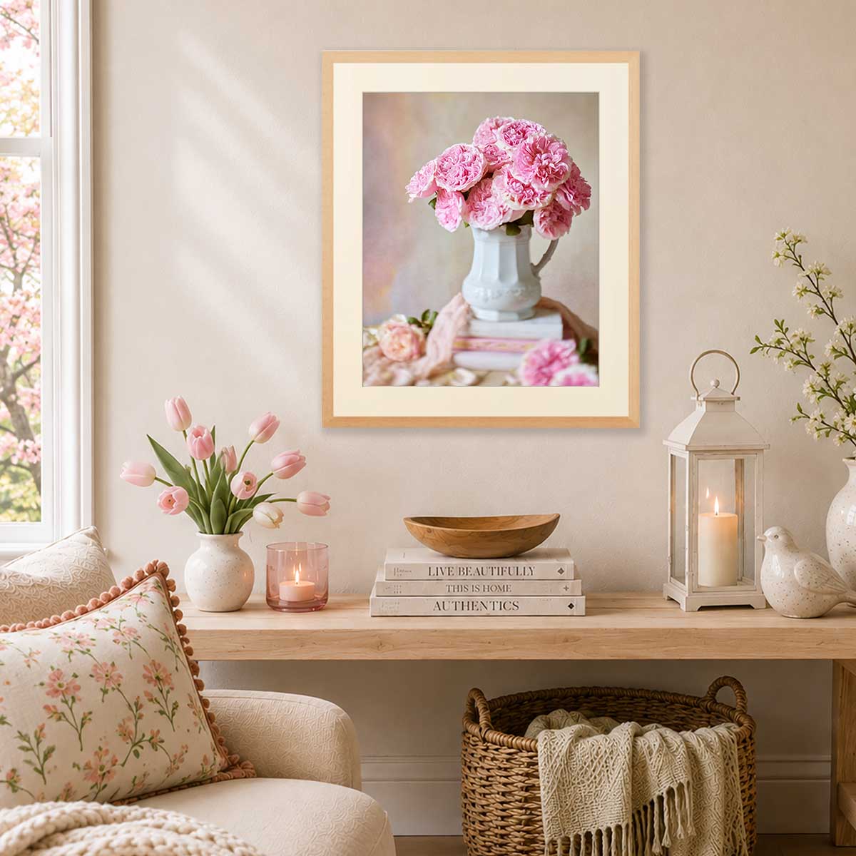 Miranda Muse | Rose Wall Art Print