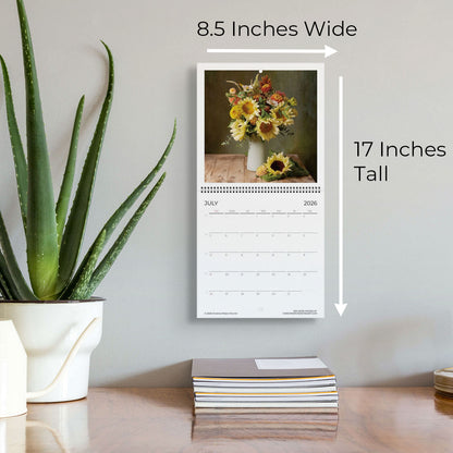 Floral Wall Calendar 2026 – The Floral Obsession By Christina Peters