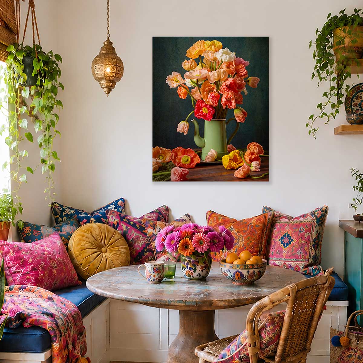 Poppy Passion | Canvas Wall Art