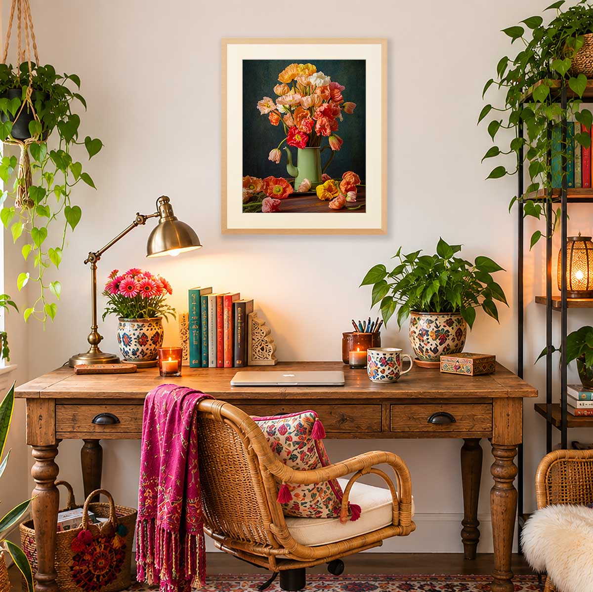 Poppy Passion | Wall Art Print