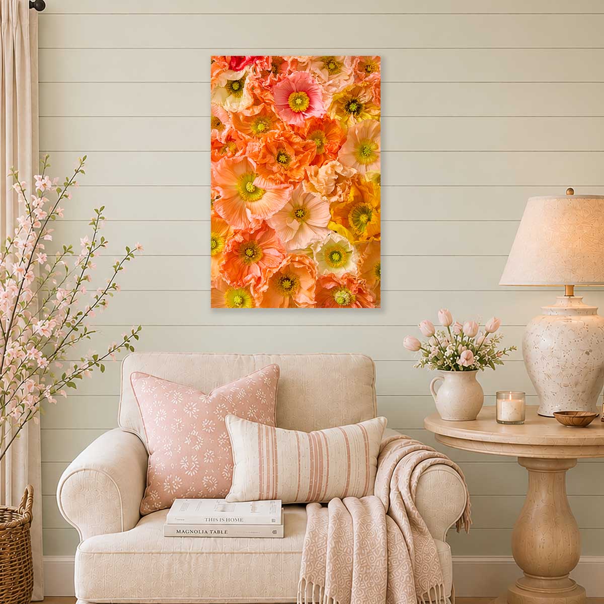 Petals of Light | Poppy Wall Art Canvas