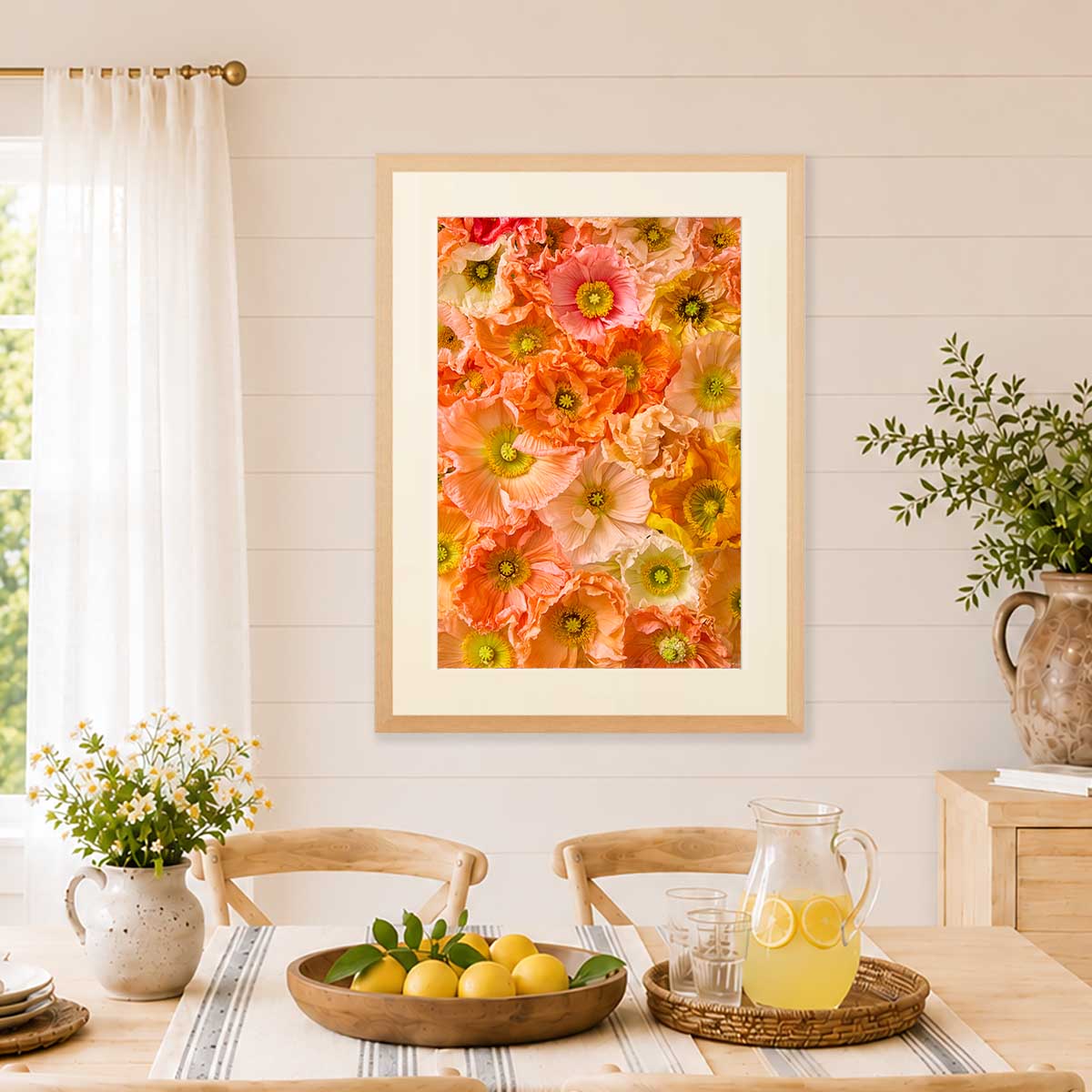 Petals of Light | Poppy Wall Art Print