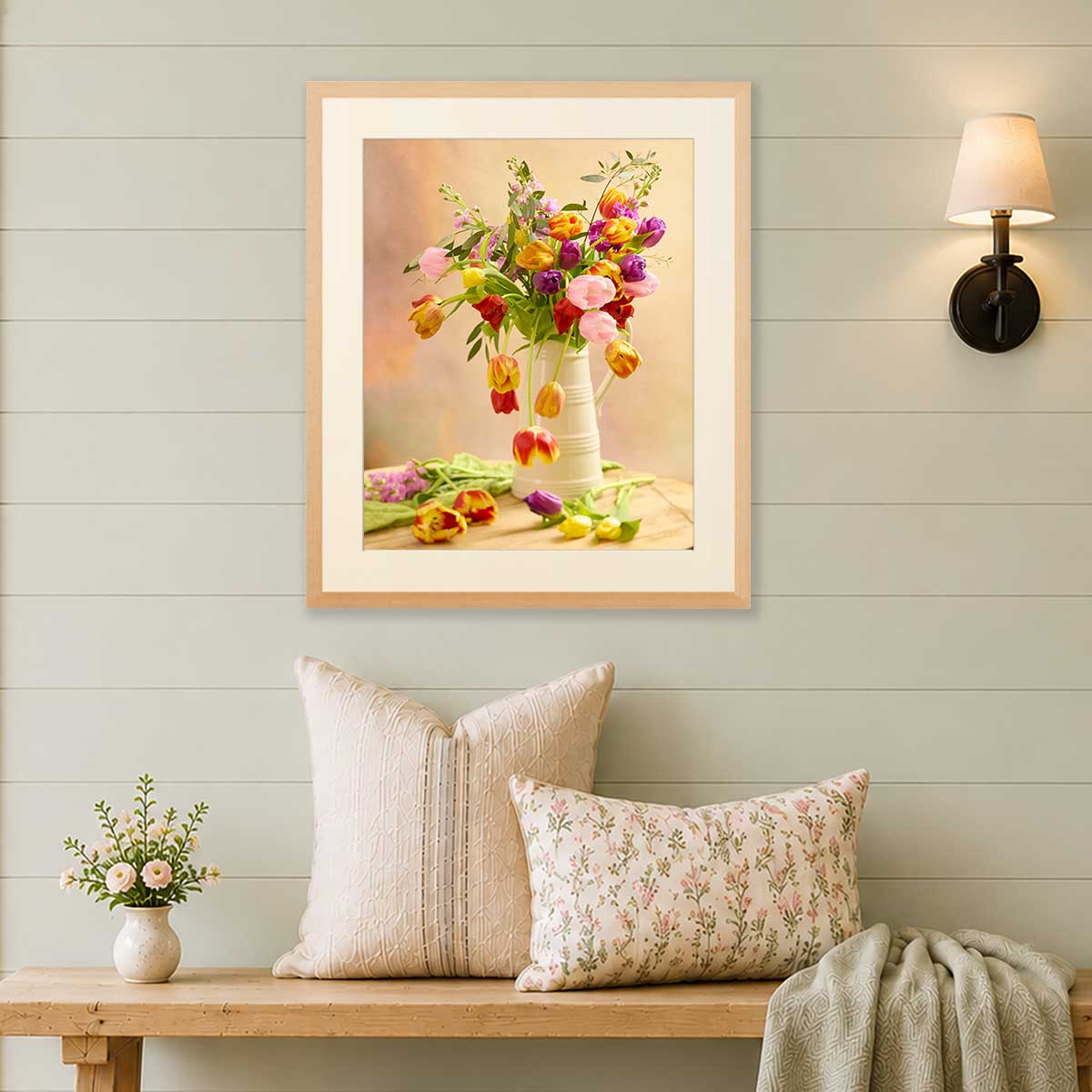 Tulip Cascade Wall Art Print