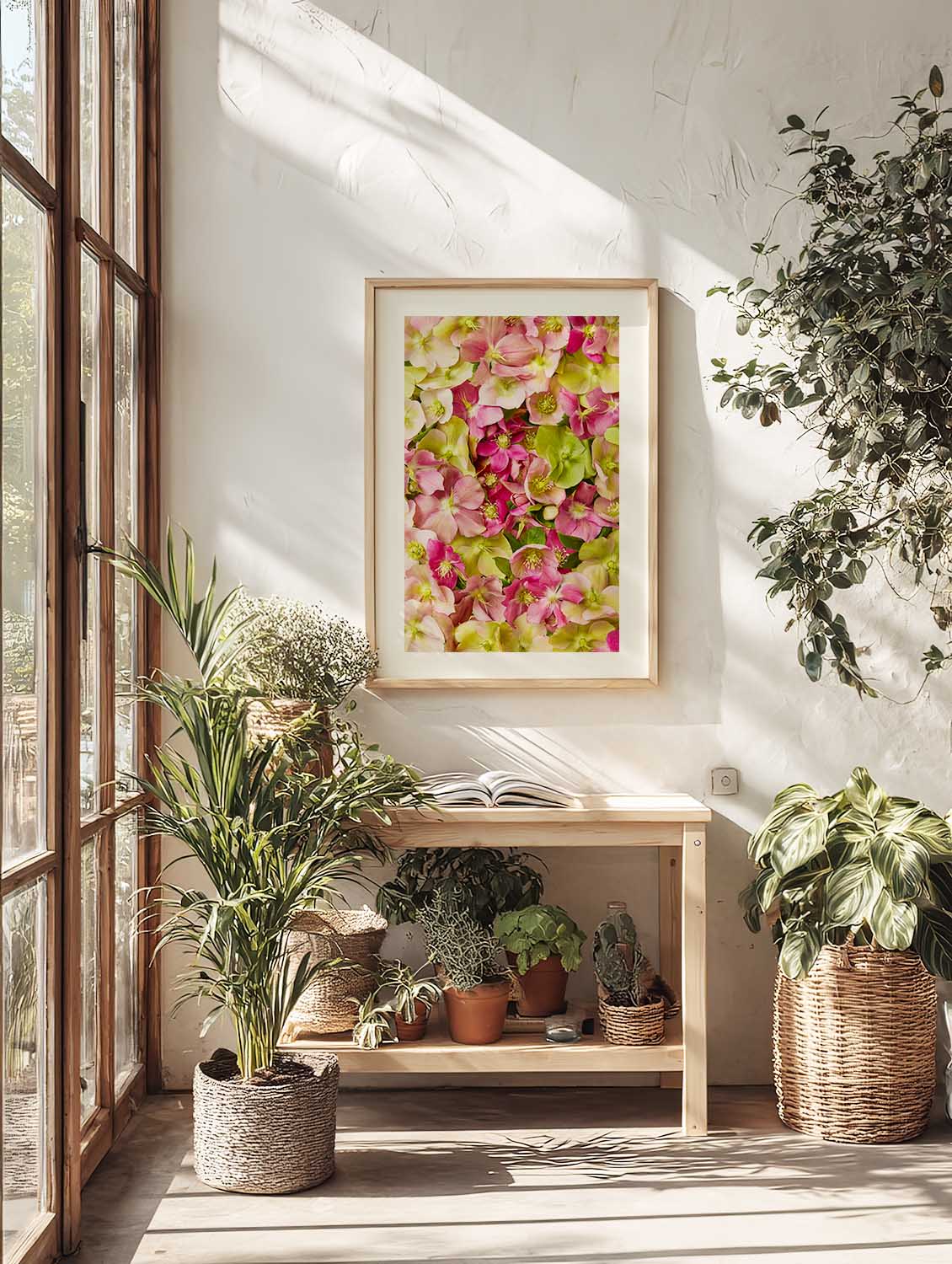 Winter Roses | Hellebore Wall Art Print