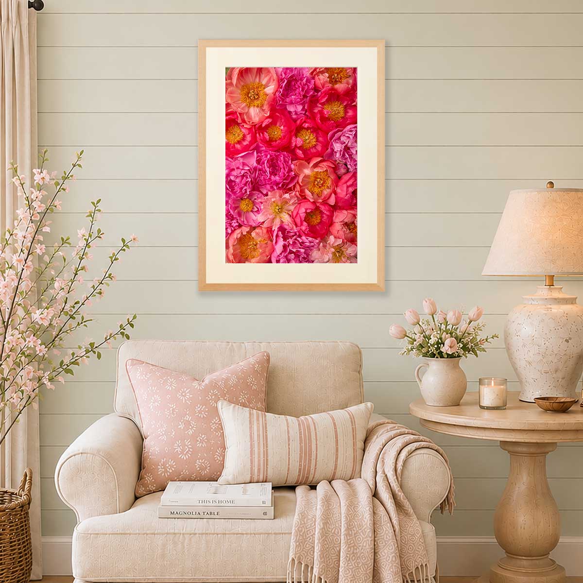 Radiant Dreams | Peony Wall Art Print