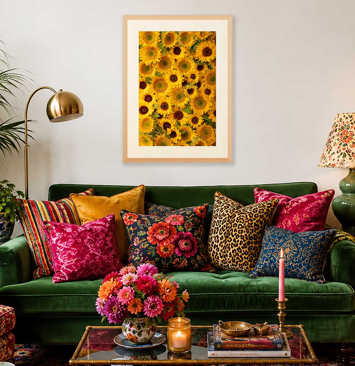 Eternal Summer | Sunflower Wall Art Print