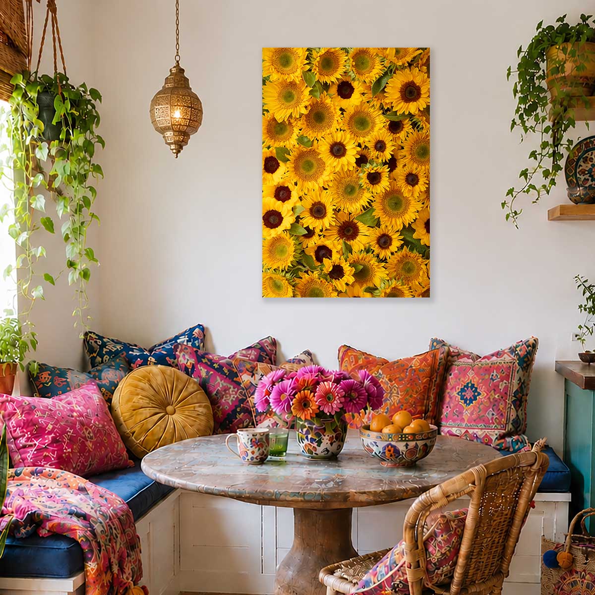 Eternal Summer | Sunflower Wall Art Canvas