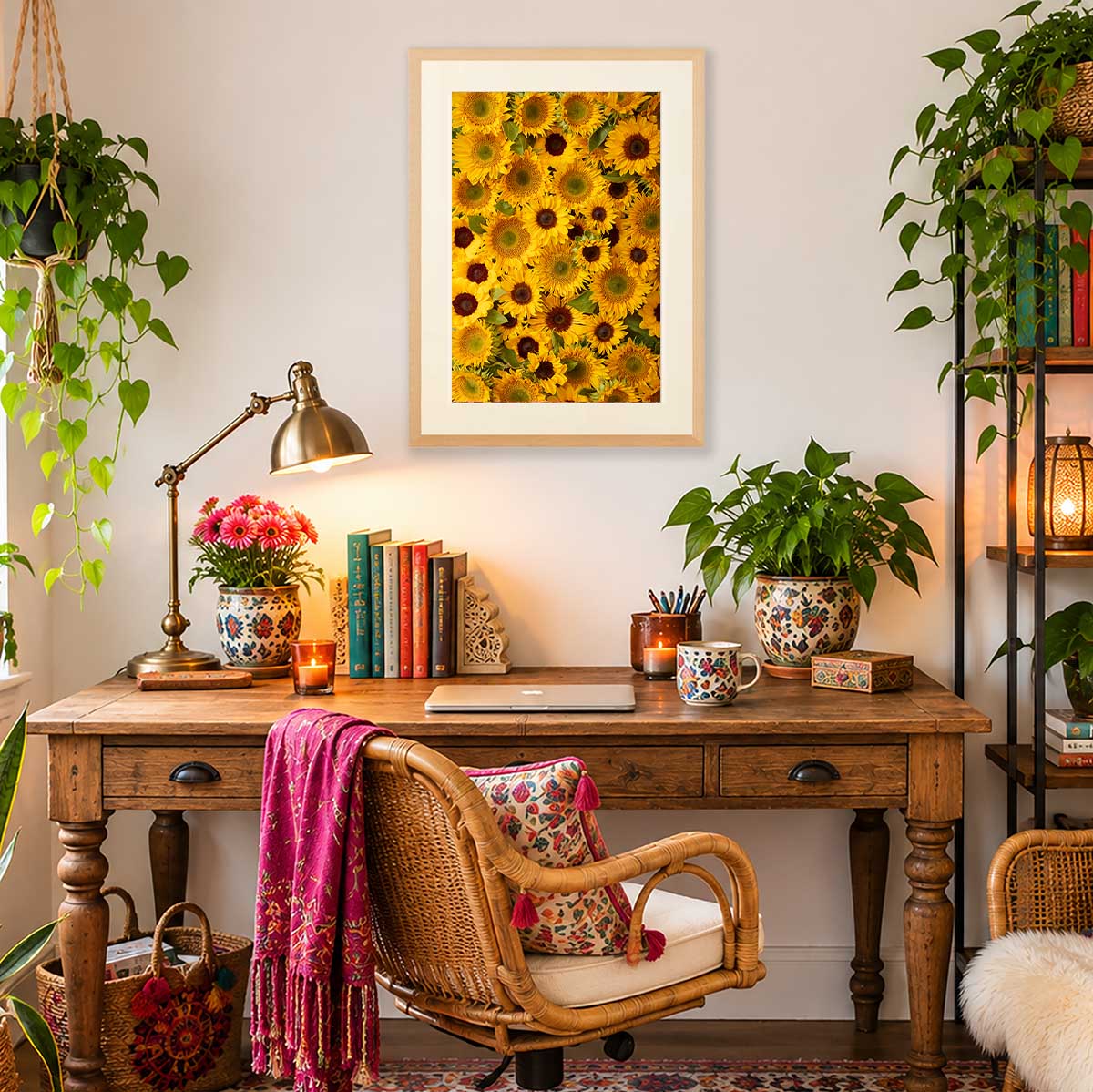 Eternal Summer | Sunflower Wall Art Print