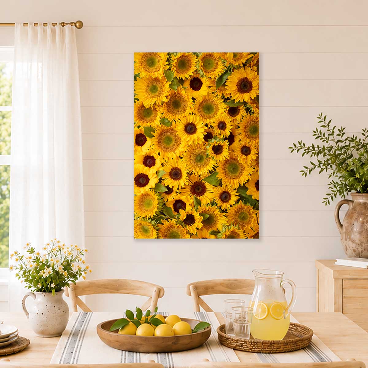 Eternal Summer | Sunflower Wall Art Canvas
