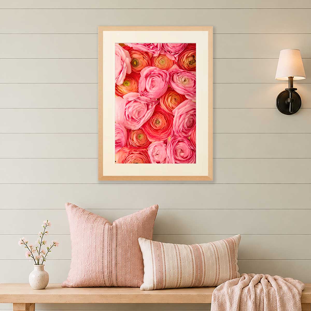Layers of Love | Ranunculus Wall Art Print