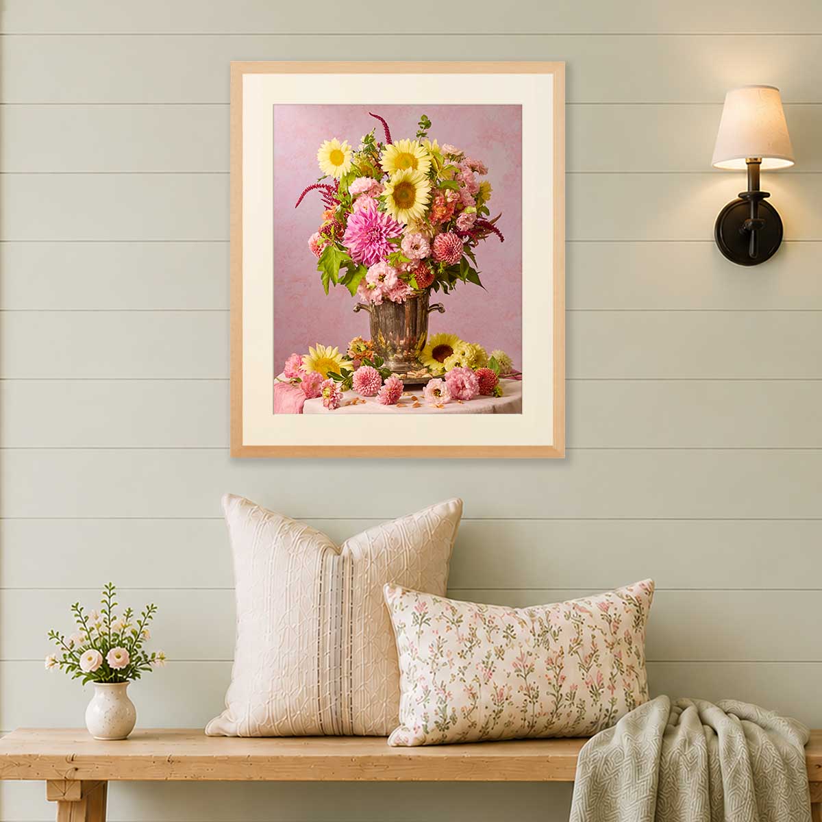 Summer's Grace | Dahlia Wall Art Print