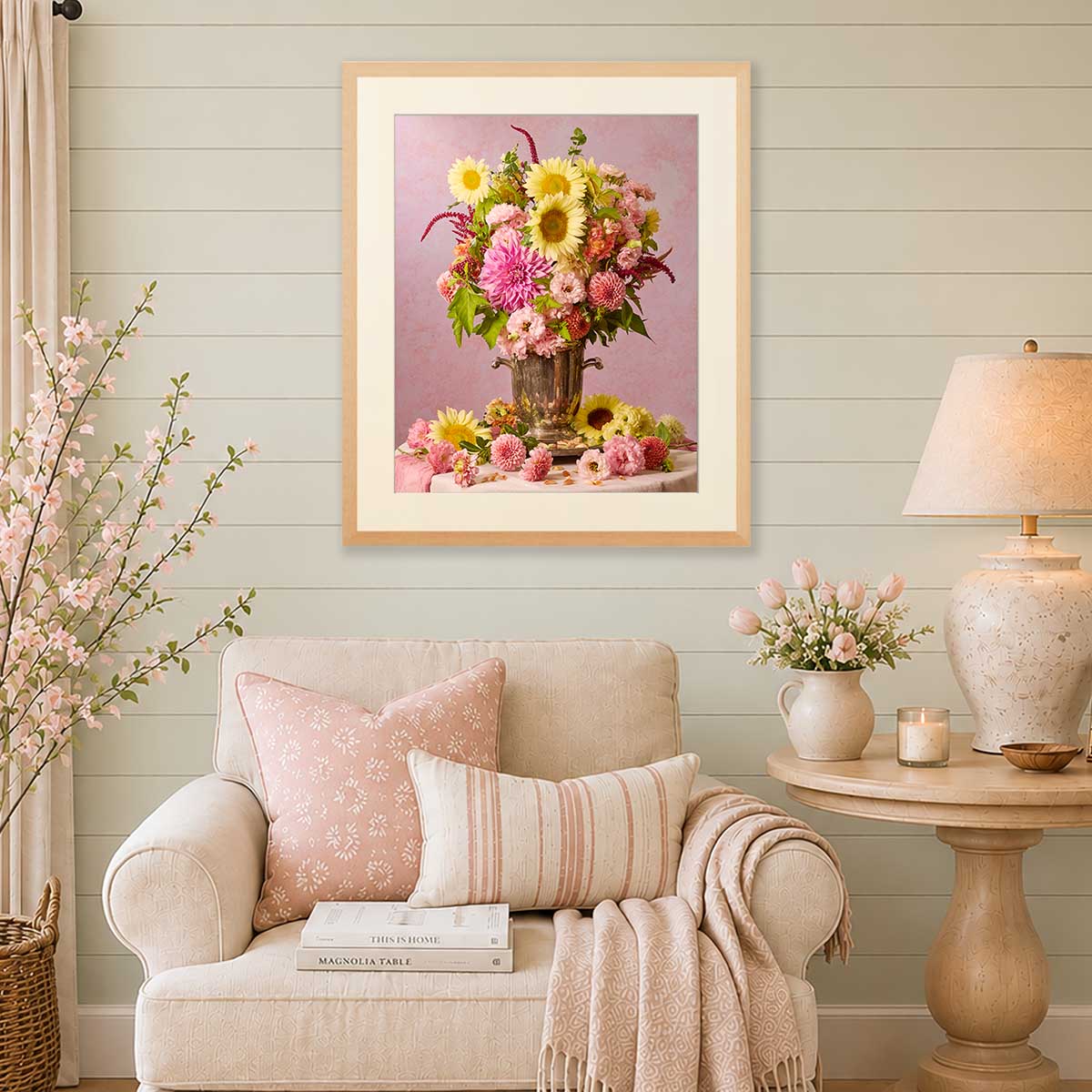 Summer's Grace | Dahlia Wall Art Print