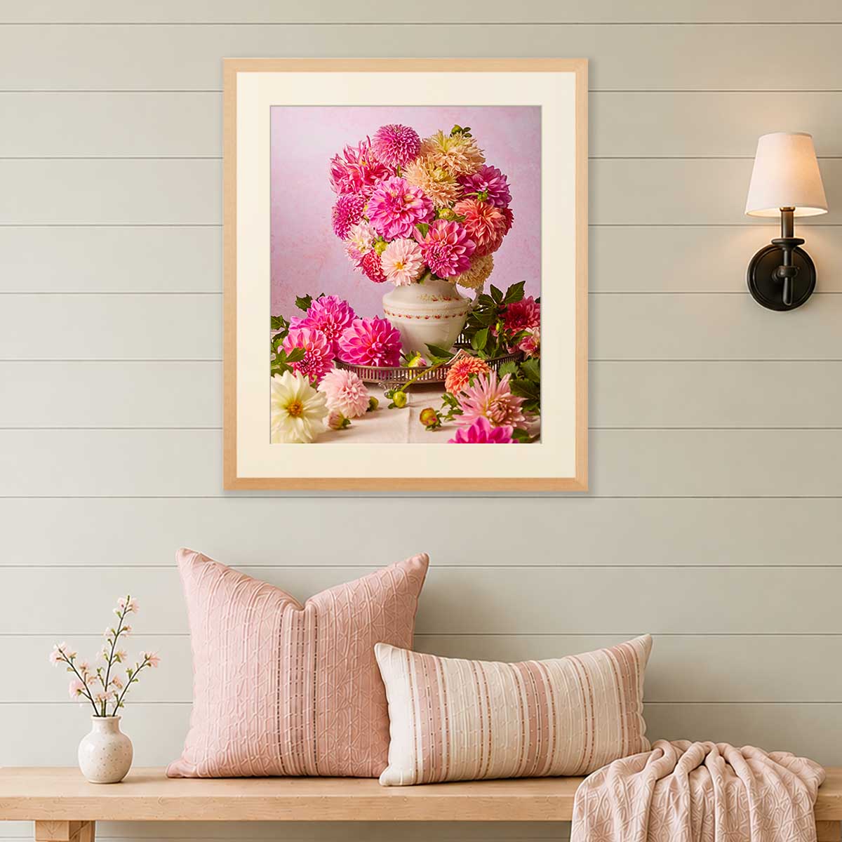 Summer Afternoon | Dahlia Wall Art Print