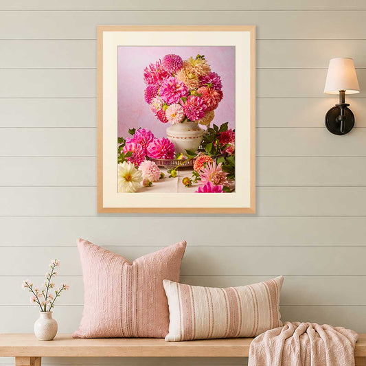 Summer Afternoon | Dahlia Wall Art Print