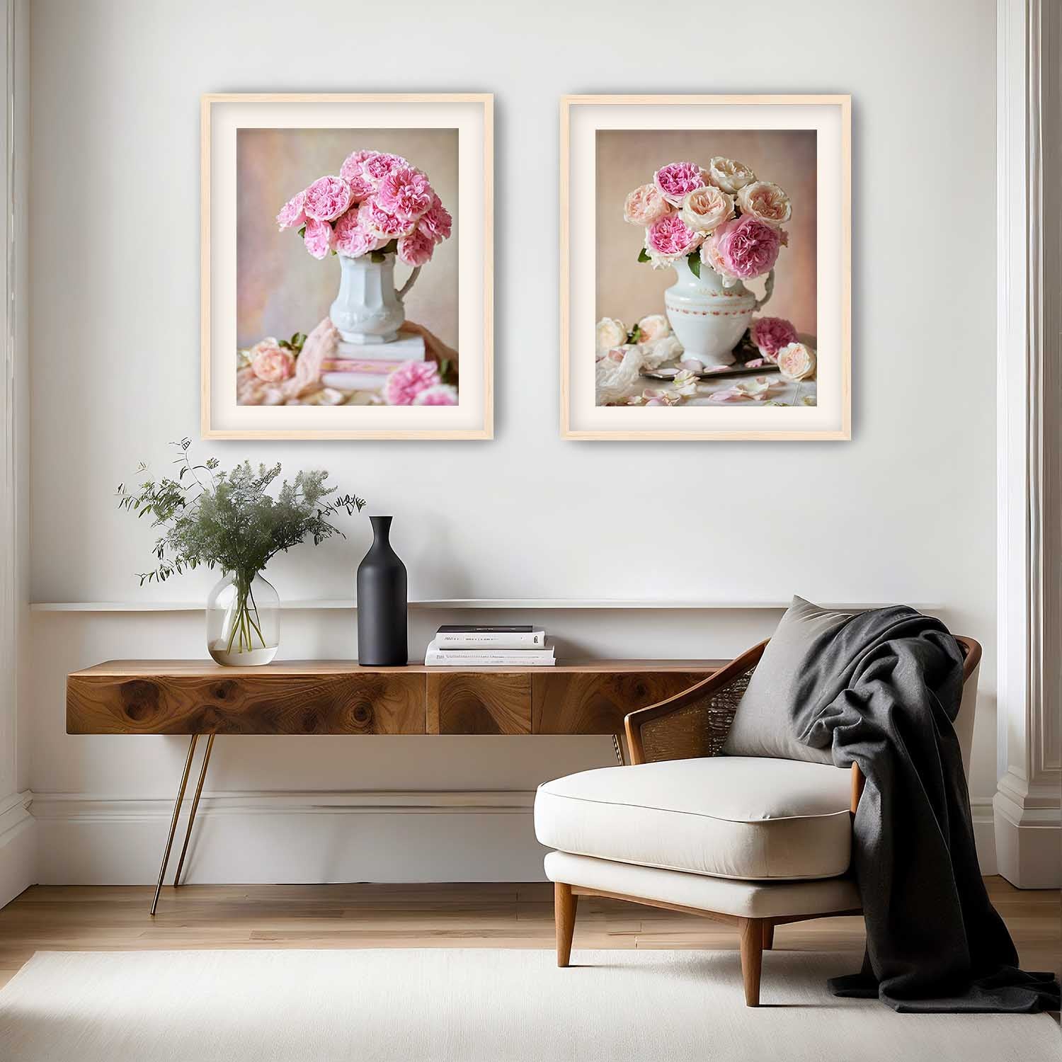 Garden Rose Duo | Wall Art Print