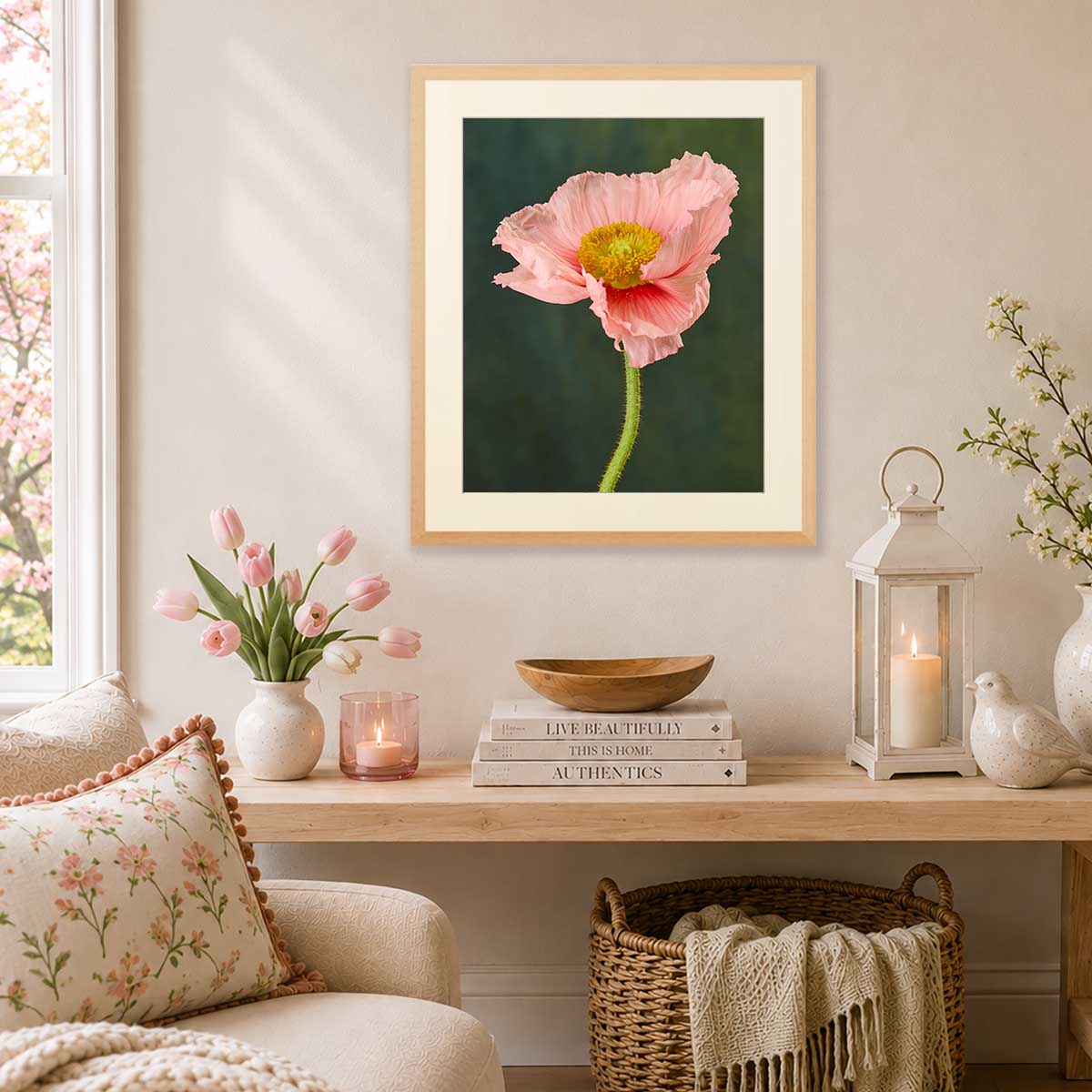 The Venetian Poppy | Wall Art Print