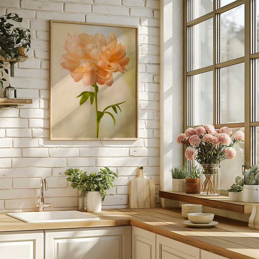 Coral Charm Peony Portrait 4