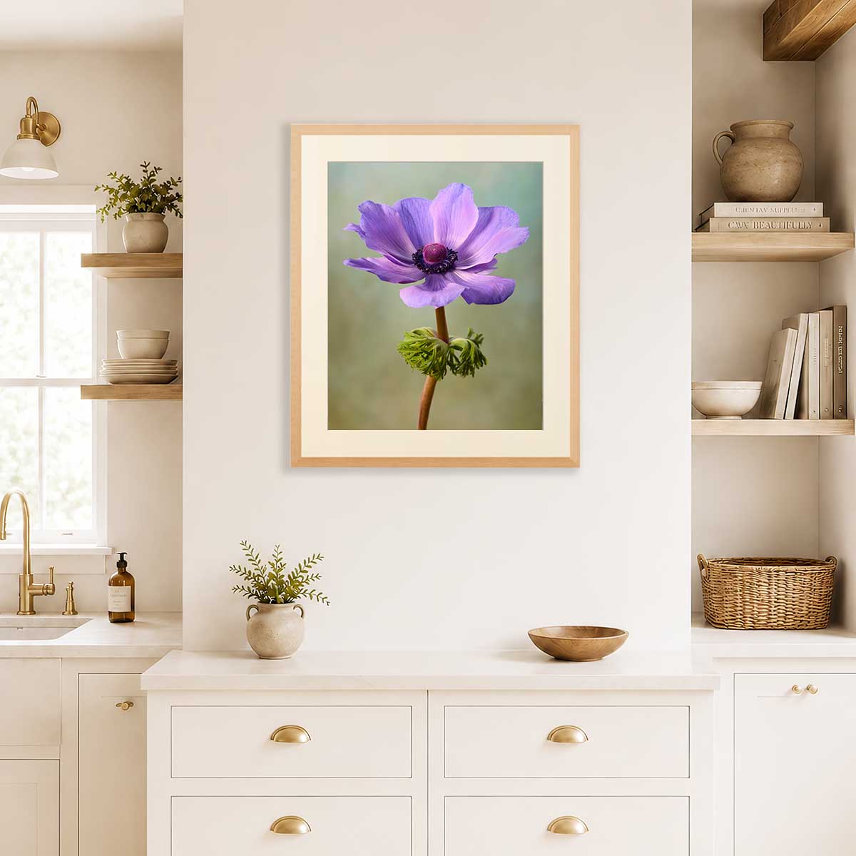Her Highness | Anemone Wall Art Print