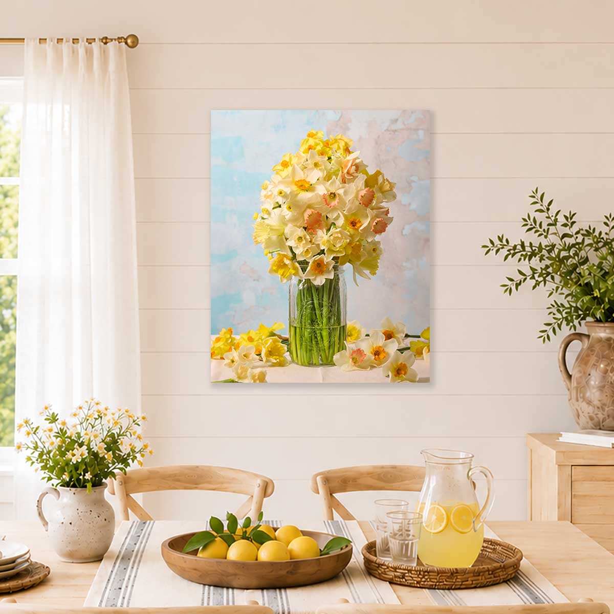 Daffodil Delight Wall Art Canvas