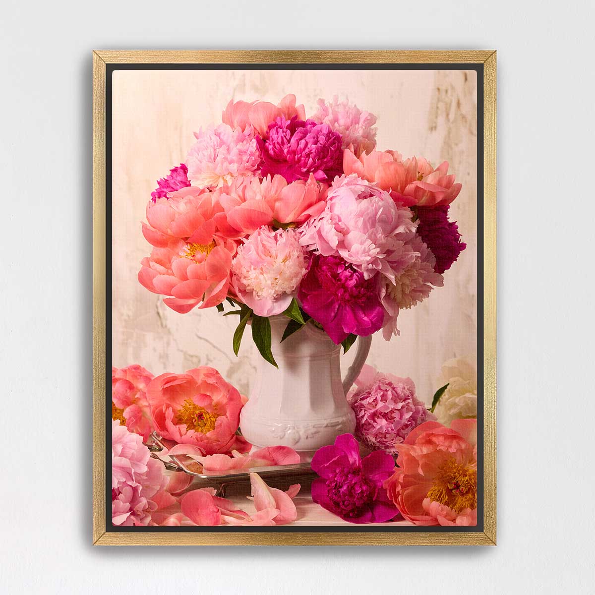 Blushing Hearts Peonies