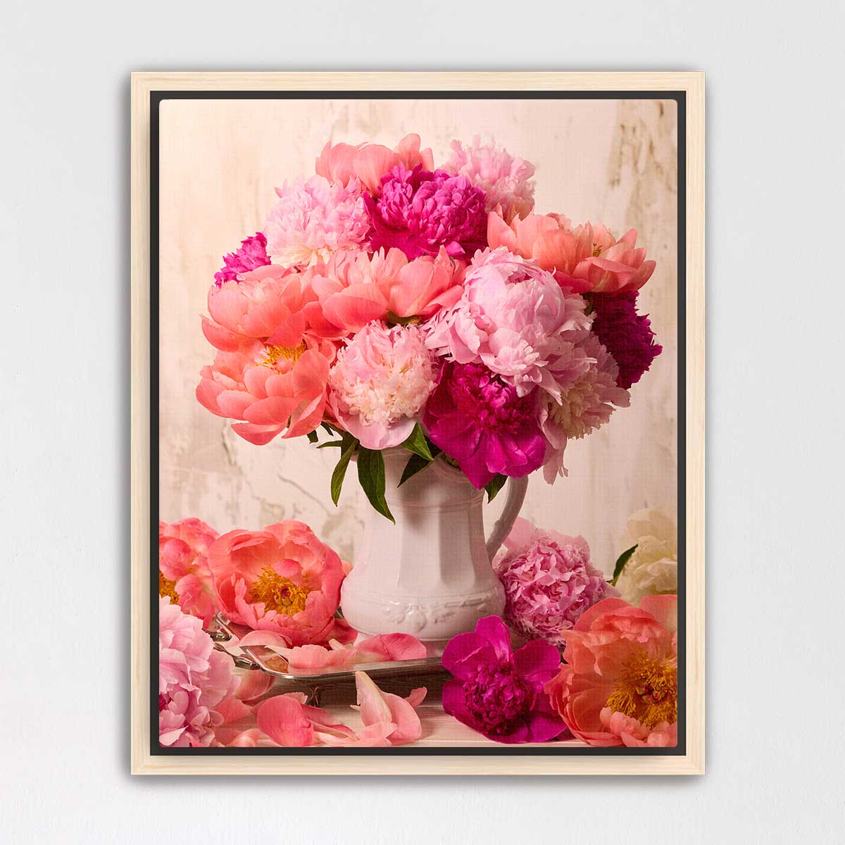 Blushing Hearts Peonies