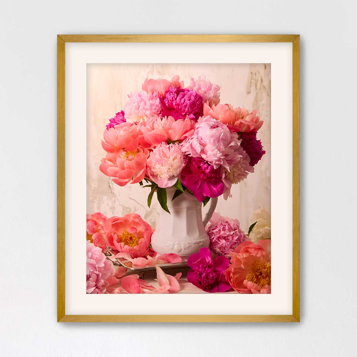 Blushing Hearts Peonies