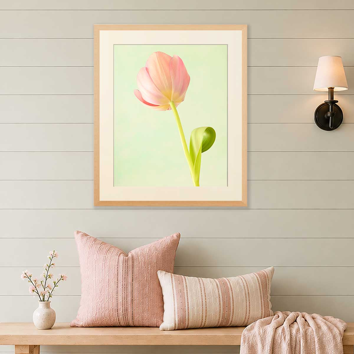 Petals Of Spring 1 Tulip Wall Art Print
