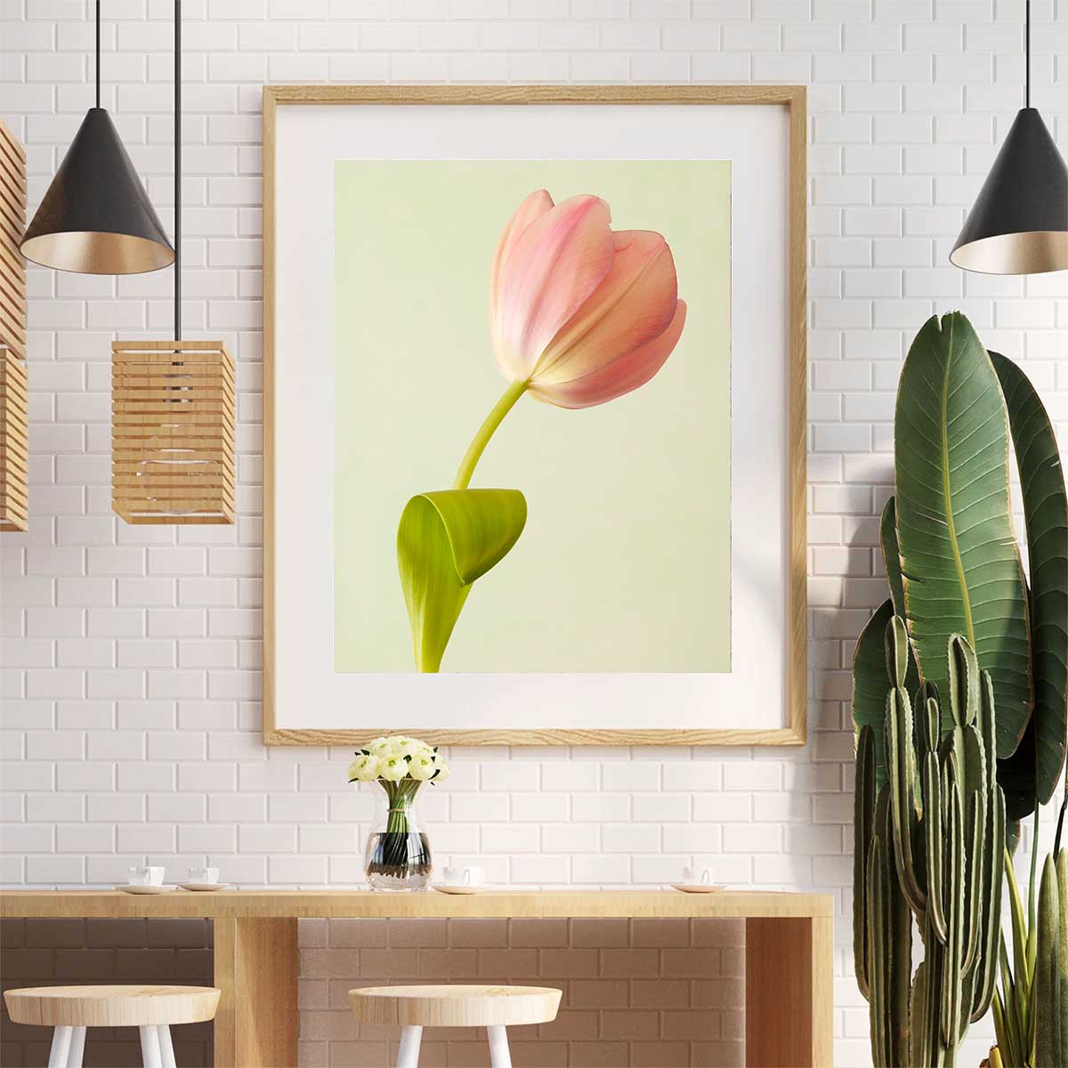 Petals Of Spring 3 Tulip Wall Art Print